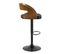 Chaise De Bar Noire Louis 62/84 Cm