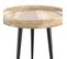 Table D'appoint Palak En Bois De Manguier Clair D40 Cm