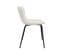 Chaise Koko Blanche Effet Laine Bouclette (lot De 2)