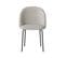 Chaise Karl En Tissu Bouclé Beige (lot De 2)