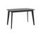 Table Rectangulaire Oman 4 Personnes En Bois Noir 120 Cm