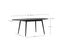 Table Ovale Eddy 6/8 Personnes Extensible En Bois Noir 170/200 Cm