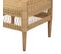 Fauteuil Medan En Rotin Naturel