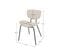 Chaise Verner En Tissu Beige (lot De 2)