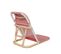 Chaise De Plage Favignana Terracotta Pliable