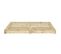 Pack Lit Palette Avec Matelas Mousse Cembro - Bois Naturel 140x200 Cm