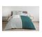 Le Rainbow Parure De Couette 100% Coton - Vert - 240x260 Cm