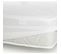 Protège Matelas Bambou Jersey Imperméabilisé - Blanc - 140x190 Cm