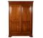 Armoire 2 Portes Coulissantes Merisier Massif