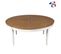 Table Ovale 160 Cm, 2 Rallonges Intégrées, Chêne Massif