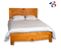 Cadre De Lit En Merisier Massif Pour Matelas 140x190 Cm