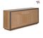 Buffet 3 Portes 198 Cm, En Merisier Massif Naturel