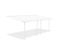 Pergola/carport Adossé 18m² Kleo 600l300 Aluminium Blanc