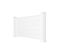 Lot De 5 Clôtures Aluminium Niesen 190h90 Blanc