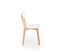 Lot De 2 Chaises Scandinaves Avec Pieds En Bois Massif Storend