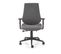 Fauteuil De Bureau En Tissu Gris Ajustable En Hauteur Diamond