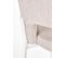 Chaise Design En Tissu Beige Puffin