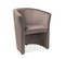 Fauteuil Cabriolet Velours Beige Foncé Tisso