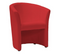 Fauteuil Cabriolet Confort Écocuir Rouge Tisso