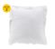 Lot De 2 Taies D'oreiller 63 X 63 Cm En Percale Uni 78 Fils Blanc