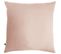 Housse De Couette Double Gaze De Coton Bio 240x220 Cm 4 Taies Blanc/rose