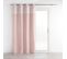 Rideau Tamisant En Coton 140 X 240 Cm Artchic Rose