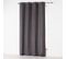 Rideau Uni 140x 260 Cm Absolu En Microfibre Anthracite