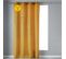 Lot De 2 Rideaux Tamisant 140 X 240 Cm Velours Doux Velvetine Jaune