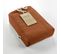 Pack Housse De Couette Chaude En Flanelle 140 X 200 Cm + Drap Housse 90x190 Terracotta