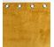 Lot De 2 Rideaux Occutant 140 X 240 Cm En Velours Relief Analia Ocre