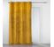 Lot De 2 Rideaux Occutant 140 X 240 Cm En Velours Relief Analia Ocre