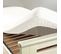 Pack Housse De Couette Réversible 140x200 Cm En Microfibre Elton+ Dh 90x190x30 Blanc