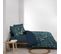 Pack Housse De Couette 220x240 Cm Graminella + Drap Housse 140x190x30 Bleu