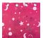 Lot De 2 Rideaux Occultant 140 X 260 Cm Moonlight Fuchsia