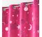 Lot De 2 Rideaux Occultant 140 X 260 Cm Moonlight Fuchsia