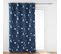 Lot De 2 Rideaux Occultant 140 X 260 Cm Moonlight Bleu