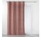 Lot De 2 Rideaux Tamisant à Oeillets 140 X 260 Cm Velours Relief Velouriane Rose