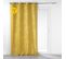 Lot De 2  Rideaux Tamisant à Oeillets  140 X 260 Cm Imprimé Métalillisé Belflor Jaune/or