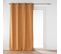 Lot De 2 Rideau Tamisant 135 X 260 Cm Velours Uni Novana Miel