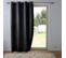 Lot De 2 Rideaux Occultant 140 X 260 Cm Velours Relief Shadow Noir