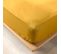 Pack Housse De Couette 220 X 240 Cm Catalia + Drap Housse 140 X 190 Jaune