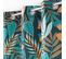 Lot De 2 Rideaux à Oeillets 140 X 260 Cm Polyester Imprimé Tilda Vert