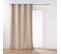 Lot De 2 Rideaux  Occultant/thermique/phonique Doublure Amovible 140 X 260 Cm Coverline Beige