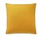 Taie D'oreiller 100% Percale De Coton Lavé 80 Fils Taille 65 X 65 Cm Couleur Jaune