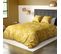 Housse De Couette 240x260 Cm + 2 Taies D'oreiller 63x63 Cm Coton Bio Victoria Ocre