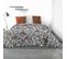 Housse De Couette 200x200 Cm + 2 Taies D'oreiller 100% Coton 57 Fils Aflak