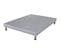 Sommier Déco Sr9 + Pieds - Gris Clair 160x200 - Lattes Bois - H.13 Cm - Made In France