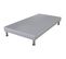 Sommier Déco Sr9 + Pieds - Gris Clair 90x190 - Lattes Bois - H.13 Cm - Made In France