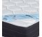 Matelas Ressort + Sommier Sp18 Volcan 2x90x200 Rubis - H. 21 Cm - Soutien Très Ferme