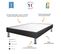 Matelas Mousse + Sommier Sp18 Volcan 2x90x200 Myriade - H. 21 Cm - Soutien Équilibré